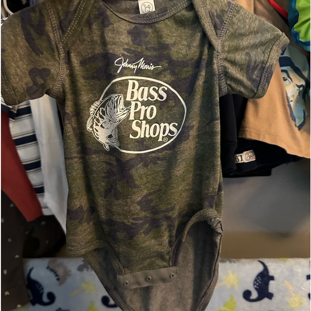 Bass pro shops onesie
